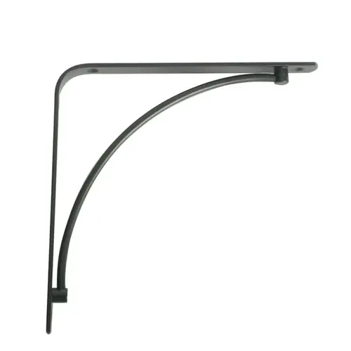 Bracket Black Steel N/A Ga. 8" L 50 lb Black