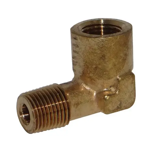 90 Degree Street Elbow 1/2" FPT T X 1/2" D MPT Brass