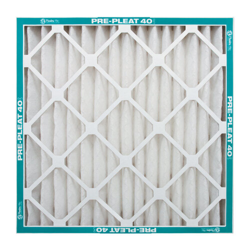 Air Filter Pre-Pleat 22" W X 22" H X 1" D Synthetic 8 MERV Pleated - pack of 12