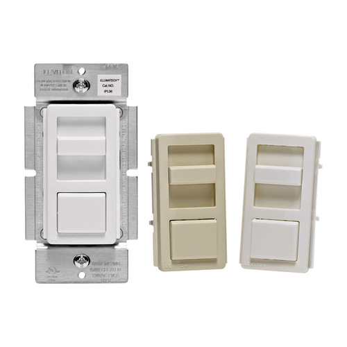 Dimmer Switch IllumaTech White 600 W Slide White