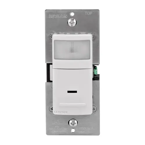 Switch Decora Single Pole or 3-way Motion Sensor White White