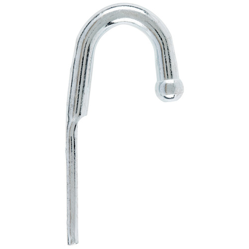 Rope Binding Hook Small Zinc-Plated Silver Steel 3.125" L 325 lb Zinc-Plated - pack of 10