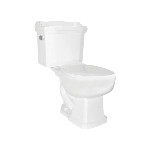 Cato J1012011120 Complete Toilet Zurich 1.3 gal White Elongated White