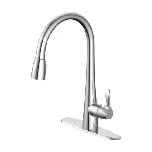 Kitchen Faucet Vela One Handle Chrome Chrome