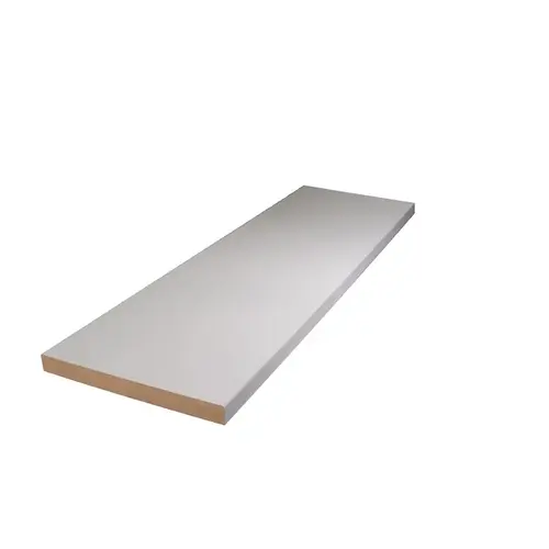 Fiberboard 96" H X 7.25" W X 0.68" D White