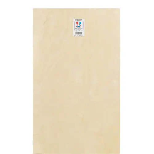 Craft Plywood, 1/4 x 12 x 24 In.