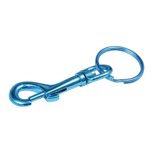 Key Ring Metal Assorted Snap Hook Assorted - pack of 30