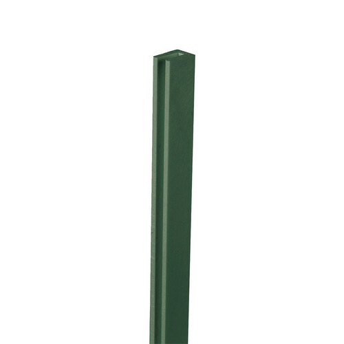 Lattice Cap 0.74" W X 8 ft. L Dark Green Plastic Dark Green