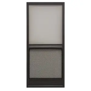 Precision 79-3/4 in. H X 35-1/4 in. W Capri White Steel Screen Door Precision 79-3/4 in. H X 35-1/4 in. W Capri White Steel Screen Door