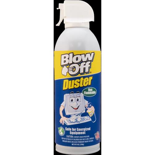 Blow Off DZE8-1151-XCP12 Canned Air 1234ZE 8 oz - pack of 12