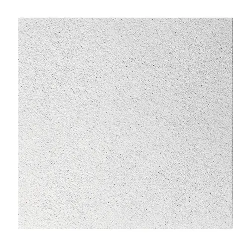 Ceiling Tile Majestic 0.625" L X 23.75" W 0.625" Shadow Line Tapered White - pack of 16