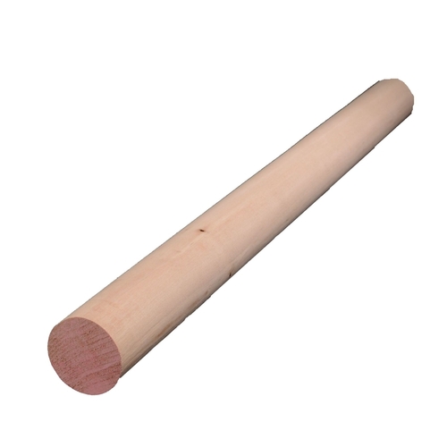 Dowel Round Ramin Hardwood 1-1/2" D X 36" L 1 pk Pink