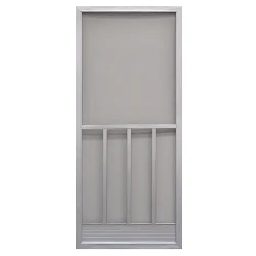 PRECISION 3210GR3068 Screen Door 79-3/4" H X 35-1/4" W Promo Gray Steel Gray