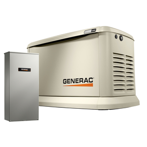 Generac 3005823 Generator Guardian 24000 W 240 V Natural Gas or Propane Home Standby Beige