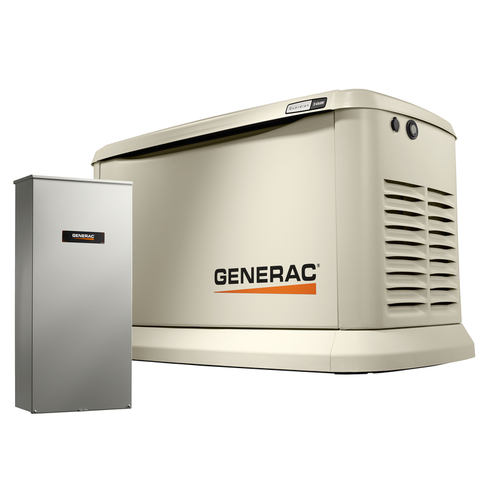 Generator Guardian 24000 W 240 V Natural Gas or Propane Home Standby Beige