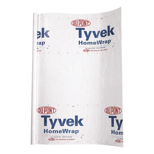 Tyvek TY3100 House Wrap 3 ft. W X 100 ft. L White