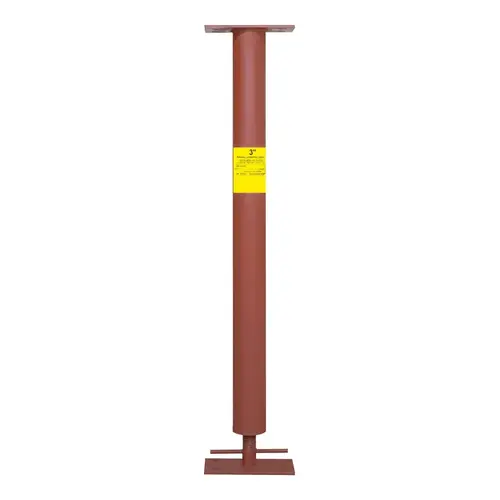 Extend-O-Column Series Round Column, 6 ft 9 in to 7 ft 1 in Red