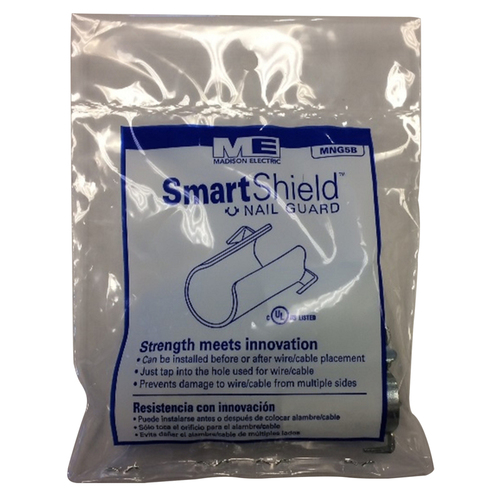 Nail Guard Smart Shield 1" L Silver