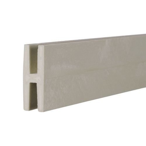 Lattice Divider 7/8" W X 8 ft. L Gray Plastic Gray