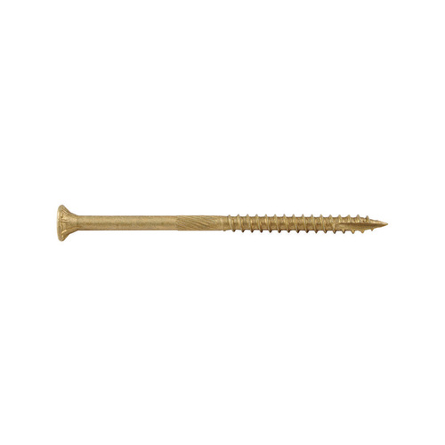 Screw Products BTX093005 Wood Screws No. 9 S X 3" L Star Bronze 5 lb
