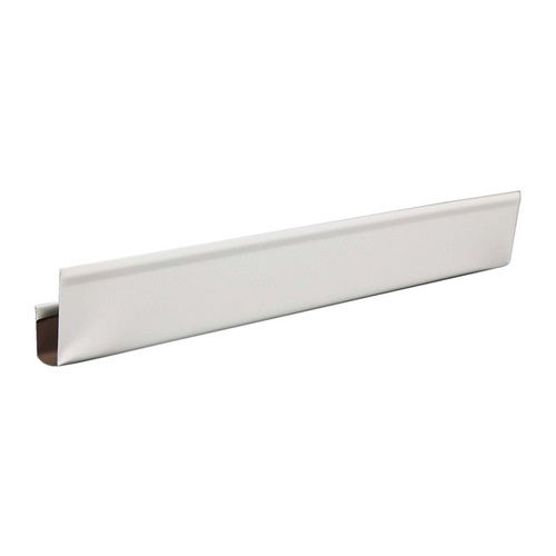 Amerimax 77012 Fascia Trim 1/2" W X 12 ft. L Aluminum White White