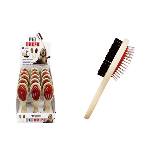 Diamond Visions 11-2313-XCP15 Pet Brush Double Sided - pack of 15