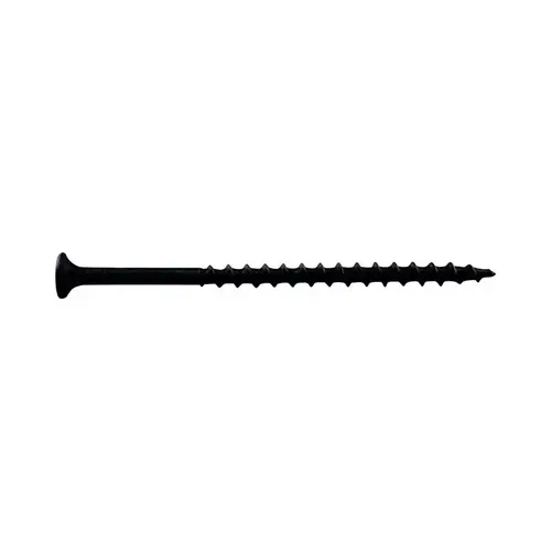 0 Screw, #6 Thread, 1-5/8 in L, Coarse Thread, Bugle Head, Phillips Drive, Sharp Point, Phosphate