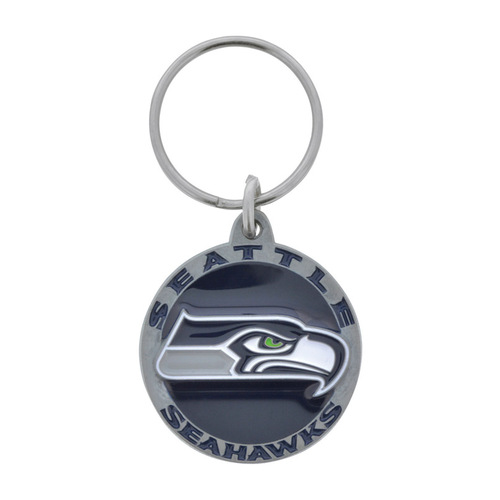 Hillman Seattle Seahawks Sports Team Colors Keychain in the Key Accessories  department at