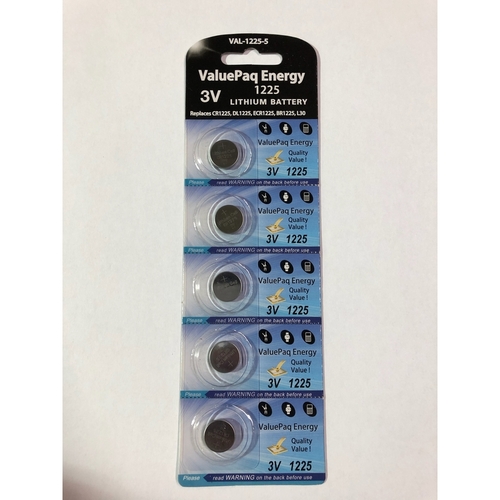 Dantona VAL-1225-5 Electronic/Thermometer/Watch Battery Lithium 1225 3 V 50 Ah