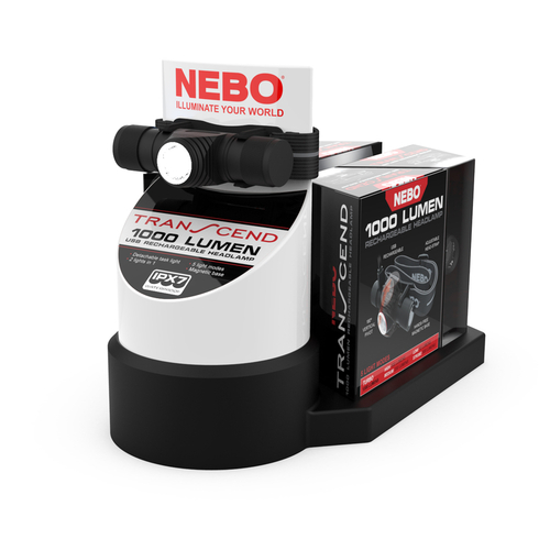 Nebo 7002 Head Lamp Transcend Black Black