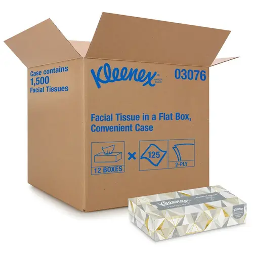 Facial Tissue Professional 125 ct White