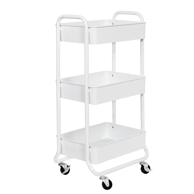 Honey-Can-Do CRT-09126 Utility Cart 32.68" H X 12.99" W X 16.65" D