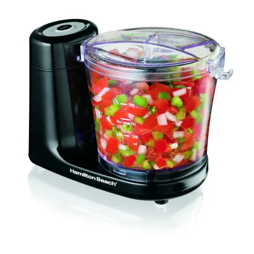 Food Chopper Black 3 cups 80 W Black