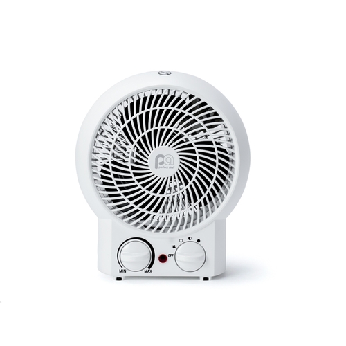 Fan Heater 128 sq ft Electric Fan Forced 5120 BTU White