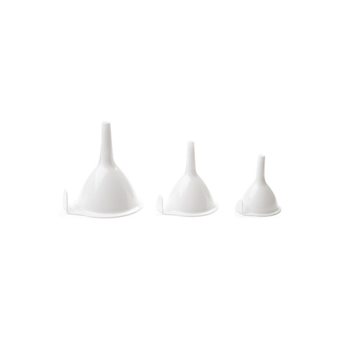 Fox Run 5299 Funnel Set White 4.5" H Plastic White
