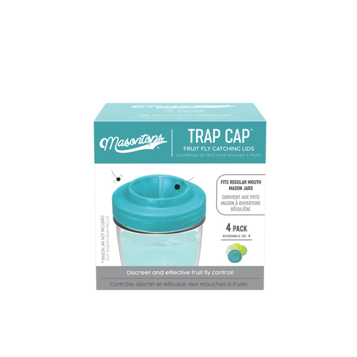 Masontops TC4R Mason Jar Lid Trap Cap Regular Mouth