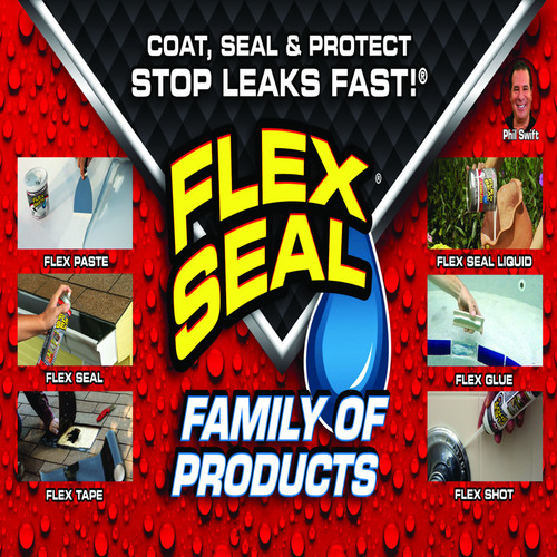 FLEX SEAL Family of Products 6005342 POP Card 34" H X 18.25" W As Seen on TV Flex Seal Paint/Sundries/Cleaning 1 Other