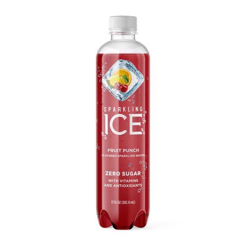 Sparkling Ice FG00251-XCP12 Beverage Fruit Punch 17 oz - pack of 12
