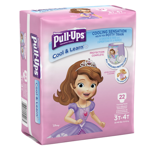 PULL-UPS COOL AND LEARN TRAINING PANTS 3T-4T GIRL JUMBO PACK 22