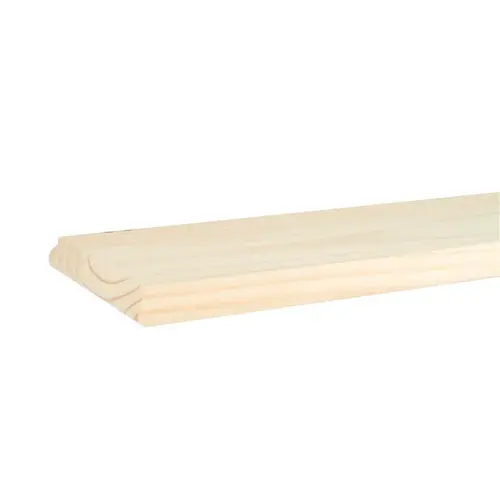 Unfinished Shelf 3/4" H X 9" W X 24" D Beige Wood Beige - pack of 3