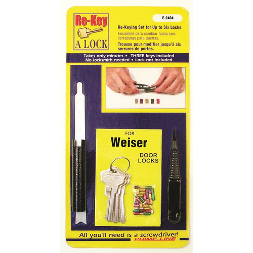 Re-Keying Kit Metal