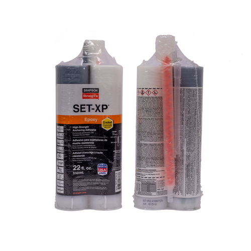 Simpson StrongTie SETXP22N Concrete Anchoring Epoxy SETXP Two Part