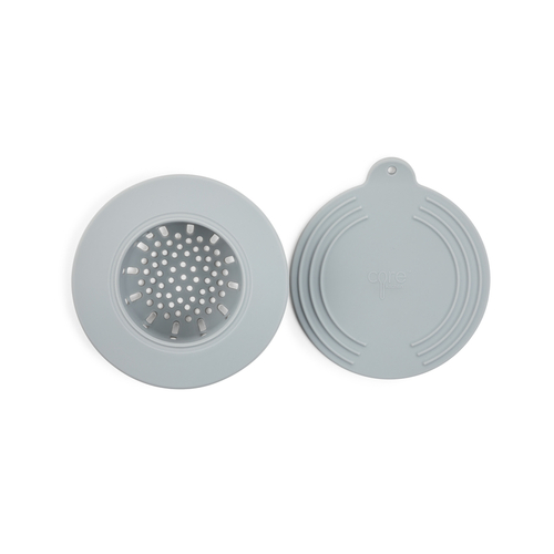 Core Kitchen 6012597 Sink Strainer With Stopper Silicone Gray