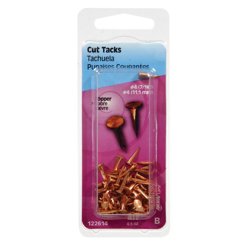 Cut Tacks No. 10 S X 5/8" L Copper - pack of 6