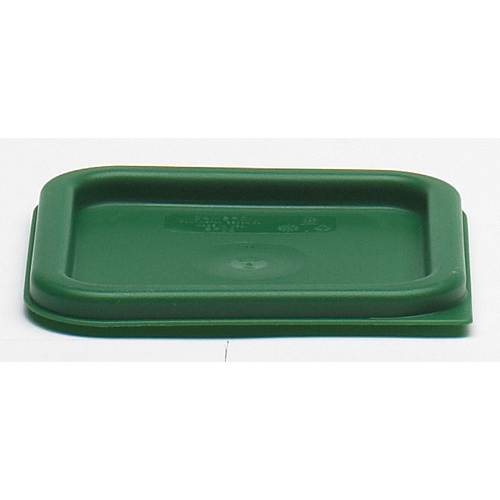 CAMBRO SFC2452 Square Lid for 2 & 4 Quart Storage Container Square Lid For 2 & 4 Quart Kelly Green