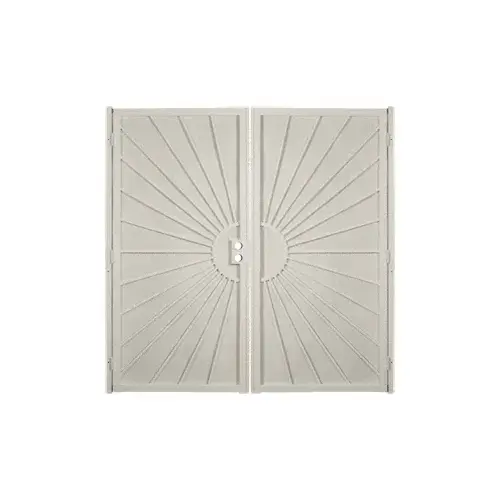 Sunset Navajo 60" x 80" Double Security Door Pair