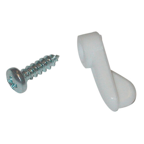 Barton Kramer 614C Screen Clip White Nylon White barton-kramer-614c-screen-clip-white-nylon-white