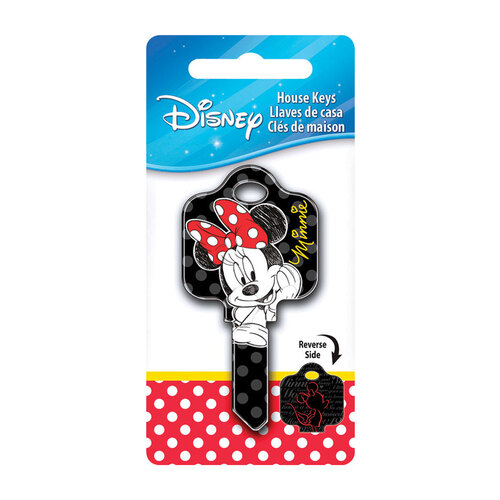 Hillman 87651XCP5 Key Blank Disney Minnie Mouse House 68 SC1 Single