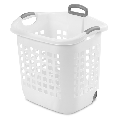 Sterilite 12248004-XCP4 Laundry Basket White Plastic White - pack of 4
