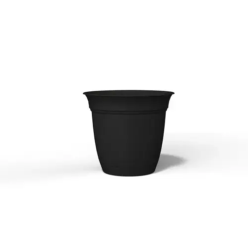 HC Companies ECA06000G181028 Planter Eclipse 5.25" H X 6" D Plastic Classic Black Black